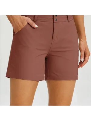 Everyday Women's Cargo Shorts in Rust Brown Size 6 thumbnail 3