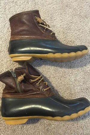 Sperry Brown Duck Boots thumbnail 5