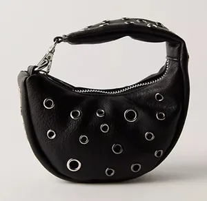 Free people Black Cresant Shape Carryall Bag Charm.NWT thumbnail 1