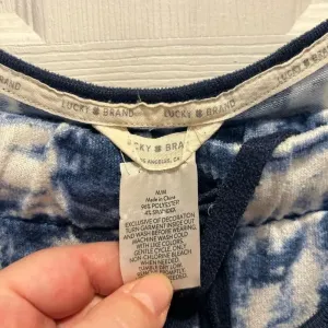 Lucky Brand 2 Piece Pajama‎ Set Lounge Tank Pants size Medium thumbnail 2