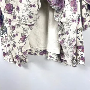 Free People Heart of‎ Gold Dress M Moody Floral Bell Sleeve Boho Whimsigoth Mini thumbnail 7