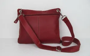 Vintage Fossil Soft Leather Sutter Crossbody Bag Women’s Everyday Purse Pink thumbnail 7