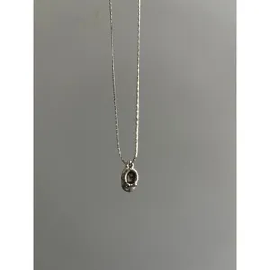 Sterling Silver Ballet Slipper Pendant Necklace .925 Dainty Baby Shoe Jewelry thumbnail 7