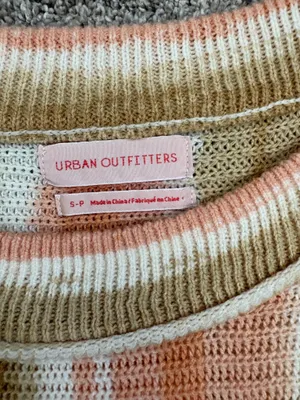 Urban Outfitters Striped Sweater Cropped thumbnail 3