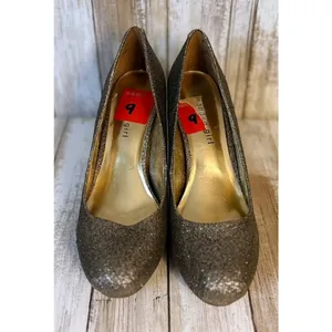 Madden Girl Gold Glitter Pumps Size 9‎ thumbnail 5