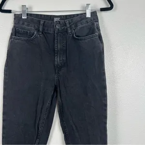 Bdg High Rise Mom Jeans‎ Black Sz 24 thumbnail 3