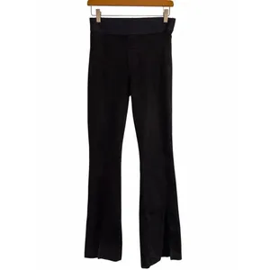 ✨J Brand Estellah High Rise Split Flare Pull Black Sz 27 Pants✨ thumbnail 6