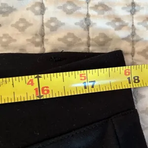 Ultra Stretch Ponte Classic Black‎ Pants Size XL Quince EUC thumbnail 6