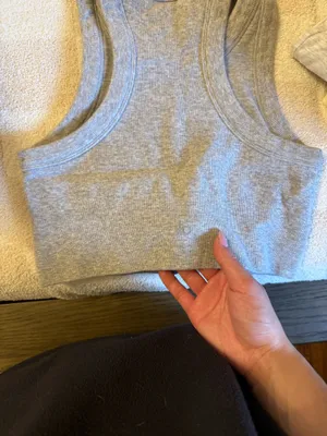 Alo Seamless Yoga Ribbed Bra thumbnail 2