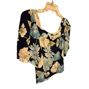 Loft Floral Top thumbnail 2