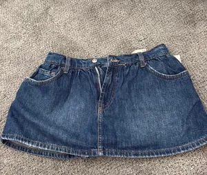 Free People Skirt Denim thumbnail 1