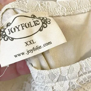 Joyfolie Camilla Lace Dress Ecru NWT XXL thumbnail 5
