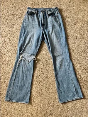 American Eagle Outfitters Jeans Ripped 90s  thumbnail 1