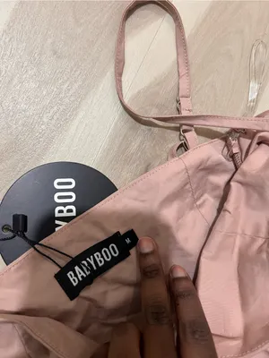 Babyboo NWT Women Medium Blush Soft Dusty Pink Balletcore Midi Princess Dress thumbnail 9