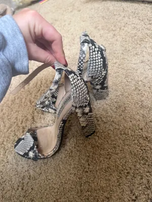 Steve Madden Snakeskin Heels thumbnail 2