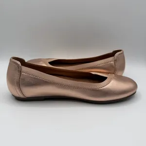 Vionic Caroll Rose Gold Metallic Leather Ballet Flats Womens US 6.5M thumbnail 5
