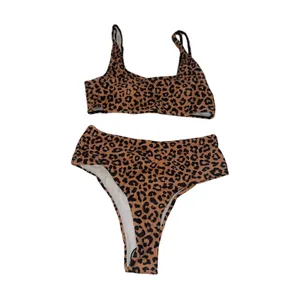 SHEIN Leopard Print Bikini Set NWT thumbnail 3