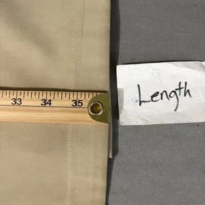 David Brooks Skirt Size 12 Neutral Tan Faux Suede Minimalist Modest Straight thumbnail 11