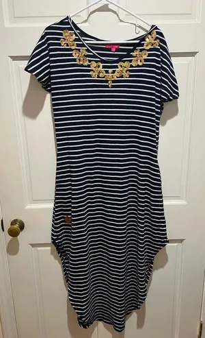 ✨ Simply Southern Striped Sequin Maxi Dress size large thumbnail 1