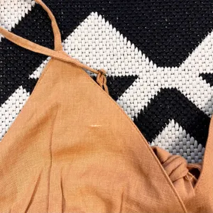 Sage The Label Giulia Boho Fringe Hem Crop Top in Rust Medium thumbnail 13