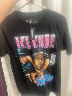 Hot Topic Ice Cube Black Graphic Tee thumbnail 1