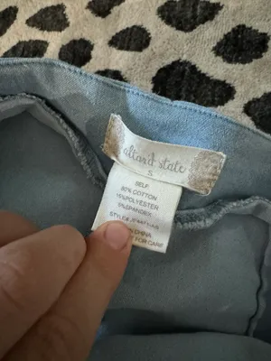Altar'd State alter’d state denim skort thumbnail 3