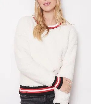 EVEREVE Kodi Sherpa Varsity Pullover thumbnail 1