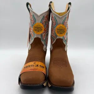 Corral Embroidery Hydro Resist Polycarbonate Security Western Safety Toe Boots 7 thumbnail 5