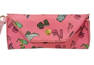BETSEY JOHNSON “PINK SHOES” BY BETSEY Western Cowboy WRISTLET‎ WALLET 2024 thumbnail 1