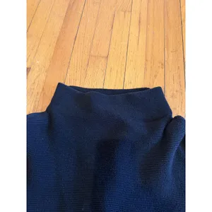 Free People Sweater Womens XSmall Black Mock Neck 3/4 Sleeve Knit Pullover thumbnail 5