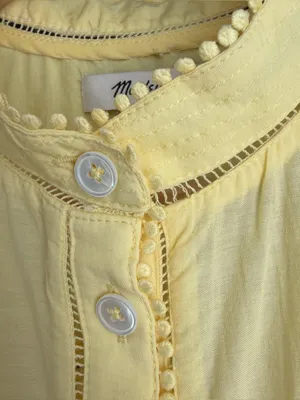 Madewell Flutter Sleeve Button Up Top thumbnail 4
