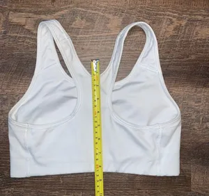 Nike Dri-Fit Sports White Bra Size Medium thumbnail 5