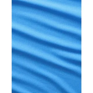 Athleta XL Grid Knit Tee Cornflower Blue X-Large Regular thumbnail 3