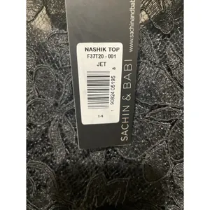 Sachin‎ & Babi Black Lace NASHIK TOP Size 14 thumbnail 9
