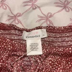 URBAN Romantics Brown Patterned Crop Top thumbnail 3
