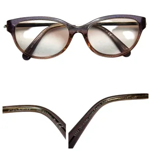 COACH Eyeglass Frames 6171U T 5475 Shimmer Violet Peach Gradient 55-17-140 thumbnail 4