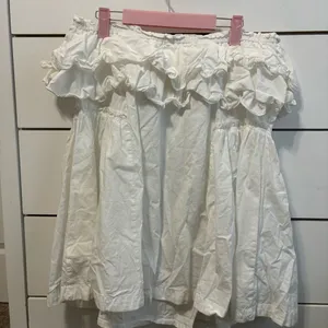 Free People Have A Thing For You White Strapless Mini Dress thumbnail 3