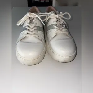 Vionic Women's‎ Simasa Abyss White Leather Multicolor Detail Sneakers Size 8 thumbnail 10