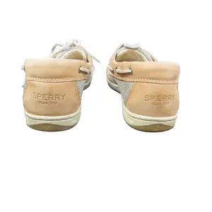 Sperry Women’s Koifish Boat Shoes Tan 9M Leather Mesh Nautical Loafers thumbnail 6