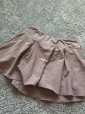 Love Tree Women’s Pleated Mini Skirt - Dusty Mauve thumbnail 2