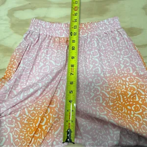 Manoush Ombré Animal Print Pleated High‎ Waist Lightweight Wide Leg Pants Sz 4 thumbnail 11
