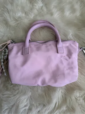 ZARA Pink Mini Top-Handle Crossbody Bag thumbnail 4