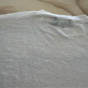 Theory Karenia Sag Harbor‎ Sweater Crewneck Lightweight Linen Blend White Small thumbnail 8
