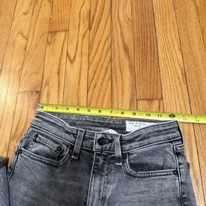 Rag & Bone Nina High-Rise Ankle‎ Flare Jeans in Broderick Size 25 thumbnail 11