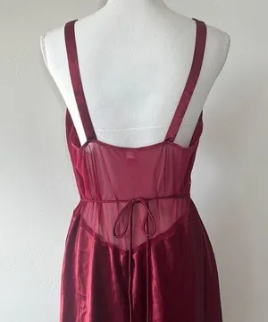 Vintage Satin Nightgown thumbnail 5