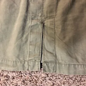 Gap Utility Jacket Womens XL Used Army Green thumbnail 14