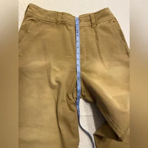 Free People Tan Carpenter Pants US 8 100% Cotton NWOT thumbnail 11
