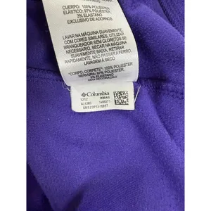 Columbia Sweater Women Medium Purple Pullover Quarter Zip Jacket Ladies Fleece‎ thumbnail 9