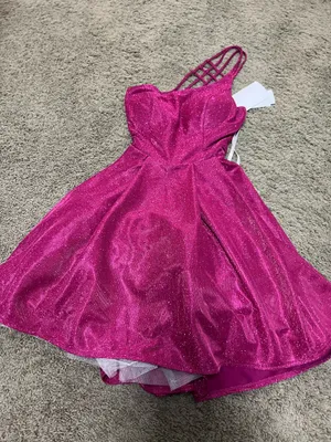 Women’s mini homecoming formal dress thumbnail 1