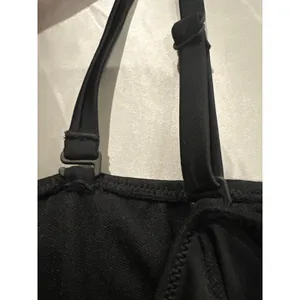 Bar III Women's One-Shoulder Mesh Cutout Swimsuit Black Size XL thumbnail 6